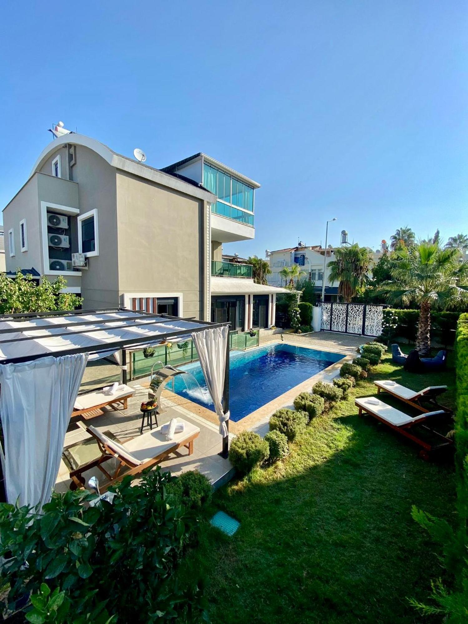 Villa Annabell1 With Swimming Pool And Jacuzzi, 3 Floors Belek Exterior photo