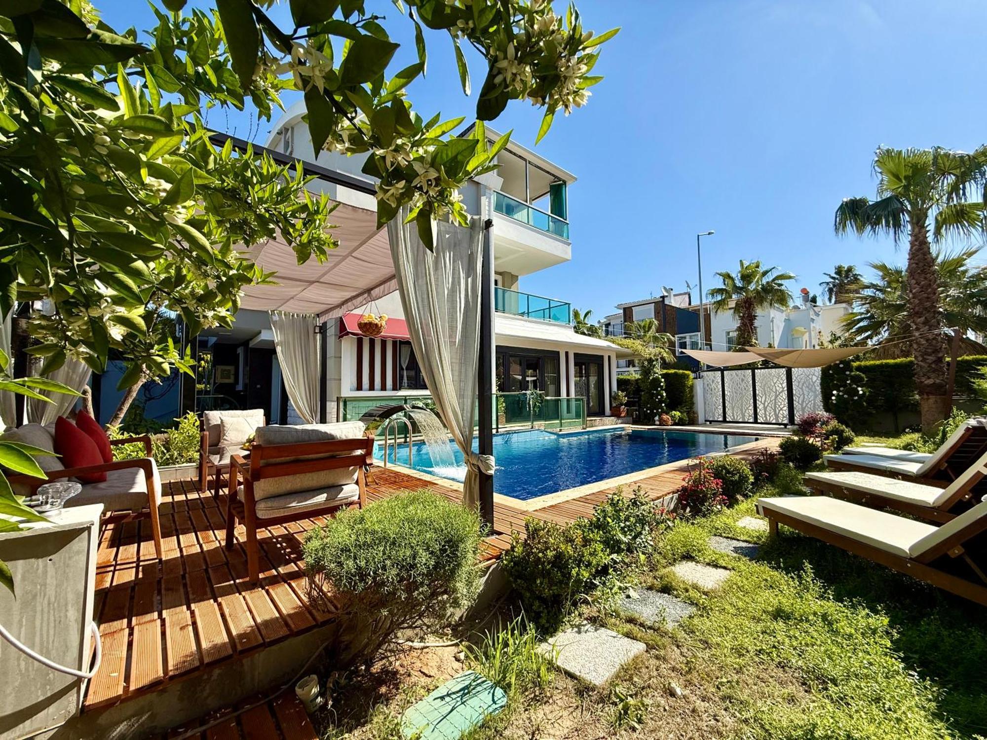 Villa Annabell1 With Swimming Pool And Jacuzzi, 3 Floors Belek Exterior photo